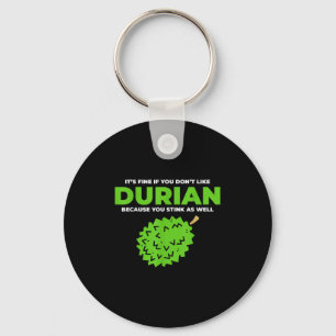 Llavero Gráfica divertida cita de Durian Stink