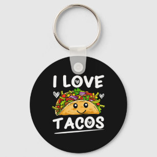 Llavero Gráfico 365 Me Encanta Tacos Tee Cinco De Mayo Tac