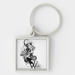 Llavero Gráfico azul 2 de la linterna