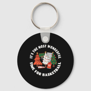 Llavero Gráfico de Árboles de Navidad de baloncesto - Balo