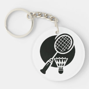 Llavero Gráfico de bádminton