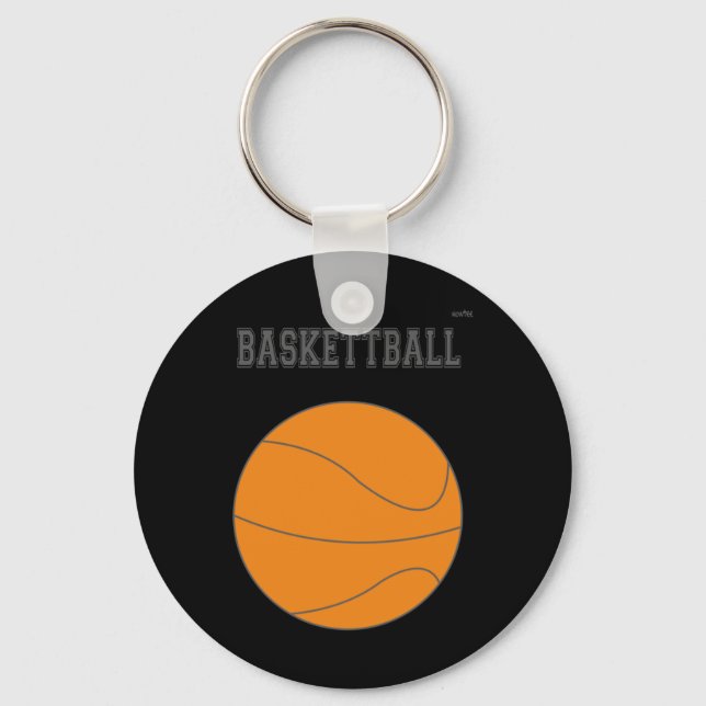 Llavero Gráfico de básquetbol #1 (Anverso)