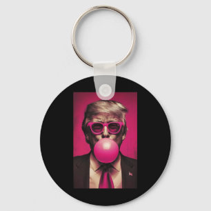 Llavero Gráfico de Bubblegum rosado