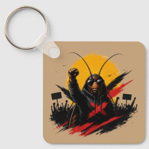 Llavero Gráfico de Cucaracha Rebelde
