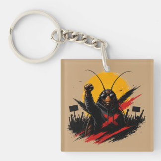 Llavero Gráfico de Cucaracha Rebelde