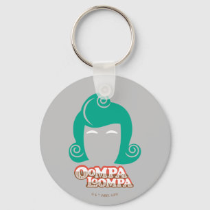 Llavero Gráfico de pelo de Oompa Loompa