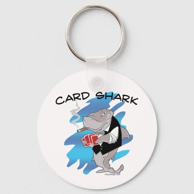 Llavero Gráfico de Shark Card (Anverso)