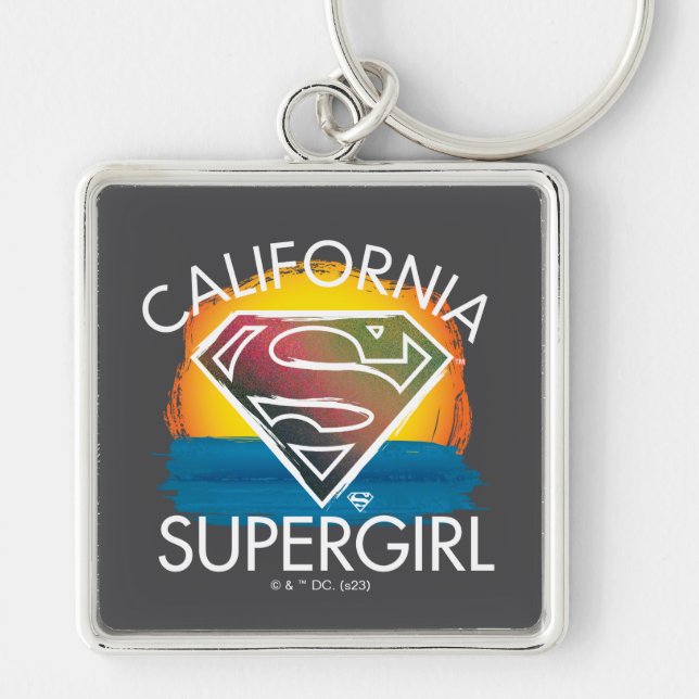 Llavero Gráfico de Sunset de Supergirl de California (Frente)