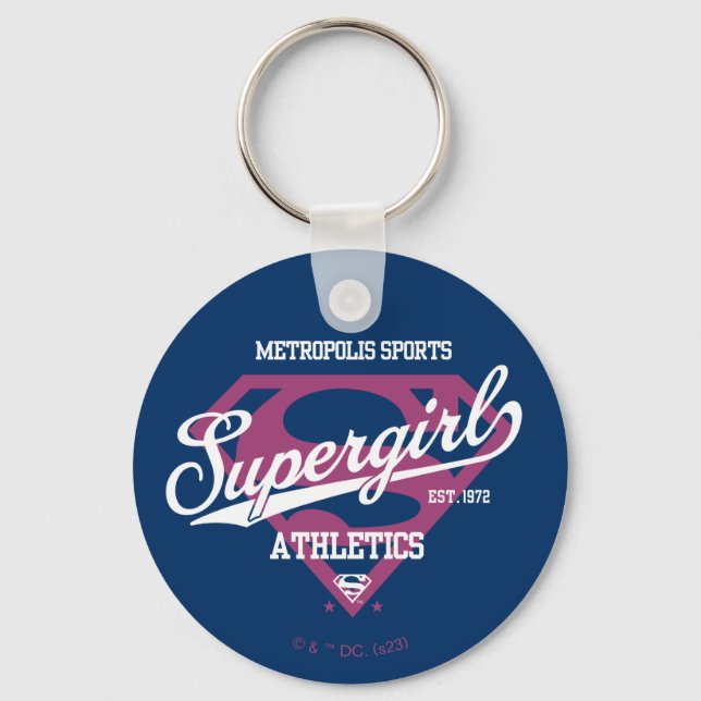 Llavero Gráfico de superchica Metropolis Sports Athletics (Anverso)