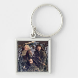 Llavero Gráfico de Thorin, Kili y Balin