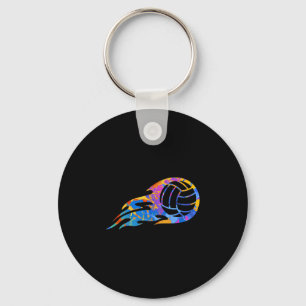 Llavero Gráfico de voleibol deportivo colorido - Voleiboli
