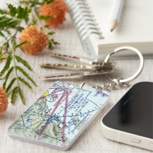 Llavero Gráfico del aeropuerto de Kodiak/diagrama de taxis