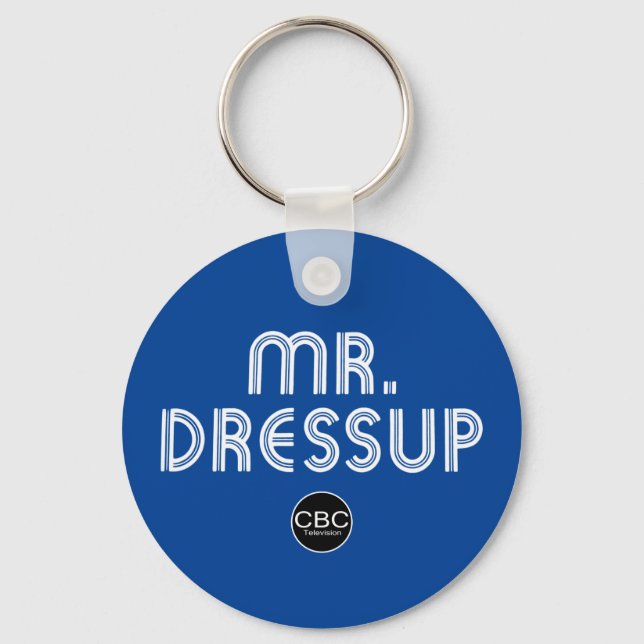 Llavero Gráfico del título de CBC Mr. Dressup (Anverso)