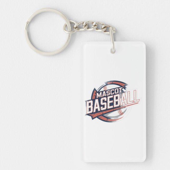 Llavero Gráfico Mascot Baseball (Frente)