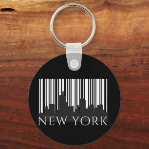 Llavero Gráfico retro Skyline de la ciudad de Nueva York -