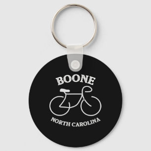 Llavero Graficos de Ciclismo Boone Carolina del Norte
