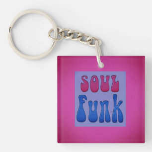 Llavero Gráficos de palabras graciosas de Soul Music