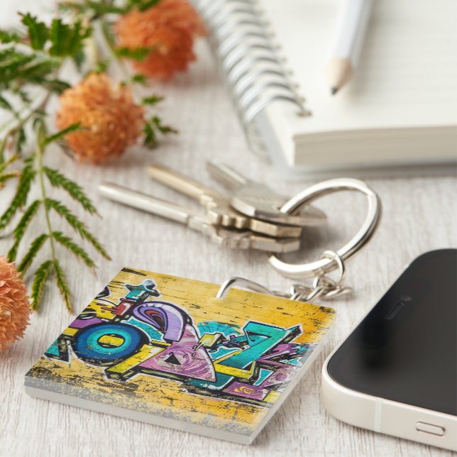 Llavero Grafiti, Grundarfjordur, Islandia (Frente Derecha)