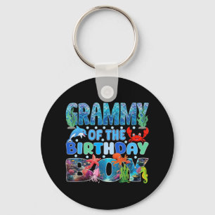 Llavero Grammy Of Birthday Acuarium Sea Animals Mamáes