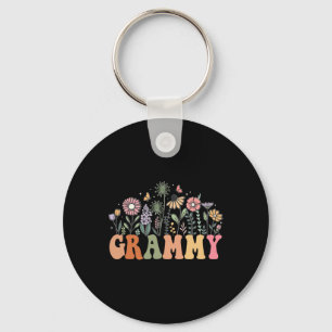 Llavero Grammy Wildflower Floral Cumpleaños Bebe Shower Nu