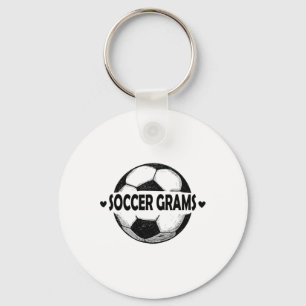 Llavero Gramos de fútbol jugador de fútbol equipo deportiv