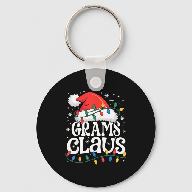 Llavero Grams Claus Funny Xmas Christmas Grandma Holiday S (Anverso)