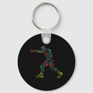 Llavero Gran Boxer Boxer Boxing Deportes Boxeo Gráfico Lo