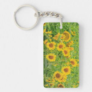 Llavero Gran campo de girasoles cerca de Moses Lake, WA 2