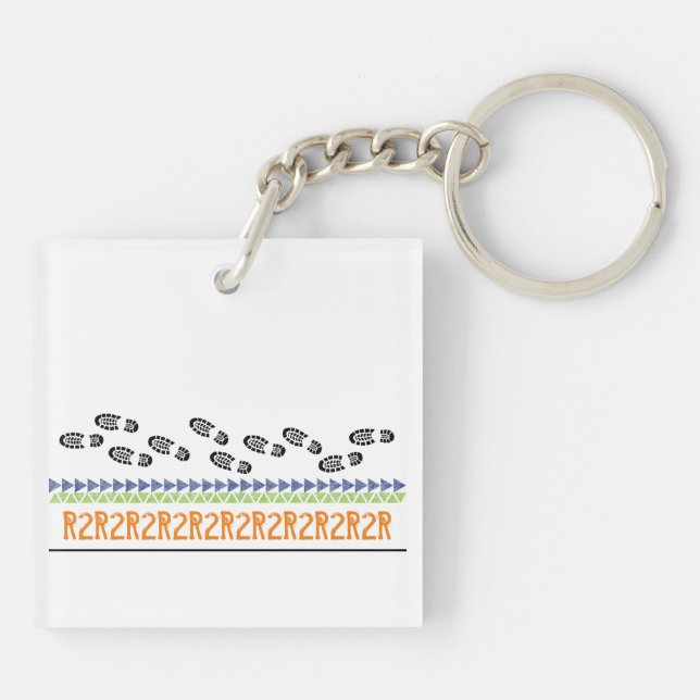 Llavero Gran Cañón R2R ADVENTURE Senderismo en barcas (Atrás)