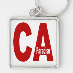 Llavero Gran carré Porte-clé Premium CANADA Paradise