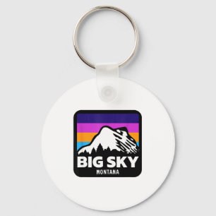 Llavero Gran cielo montana esquí snowboard familia esquí