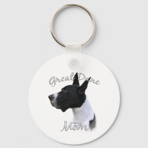 Llavero Gran danés (manto) mamá 2