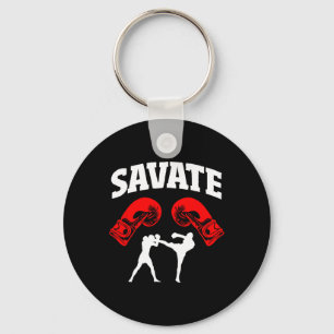 Llavero Gran diseño de boxeo Savage Kick Mma Kickboxing