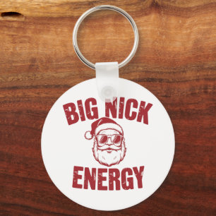 Llavero Gran Energía de Nick Chiste Divertido de Santa Gro