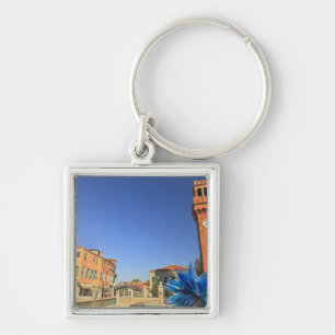 Llavero Gran estatua de cristal y torre de la campanilla, 