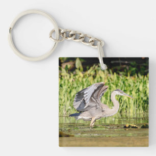 Llavero Gran garza azul