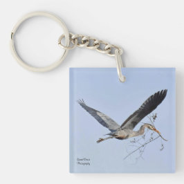 Llavero Gran garza azul