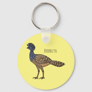 Llavero Gran ilustracion de personalizado de aves de curac