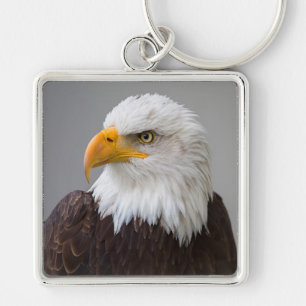 Llavero Gran Keychain cuadrado premium/águila calva