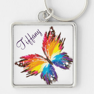 Llavero Gran Keychain cuadrado premium/mariposa