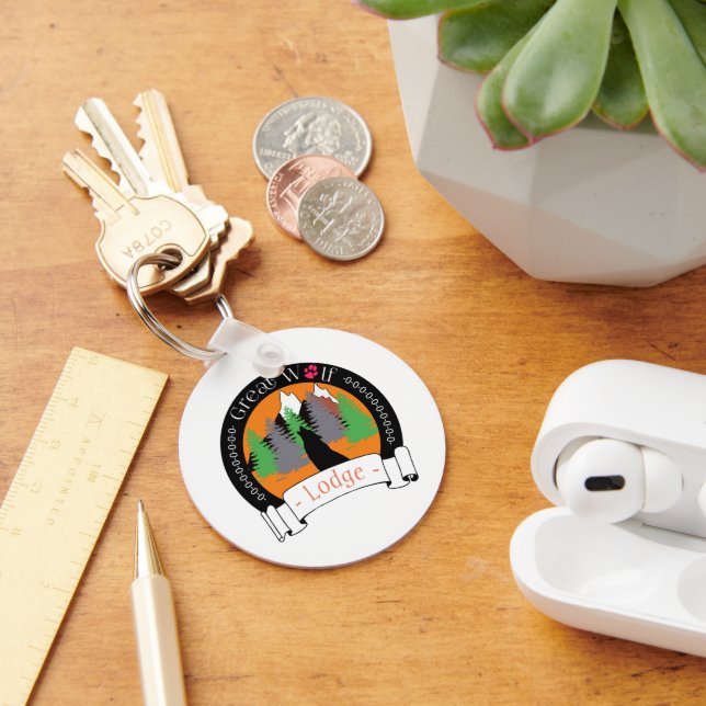 LLAVERO GRAN LODGE WOLF (Escritorio )