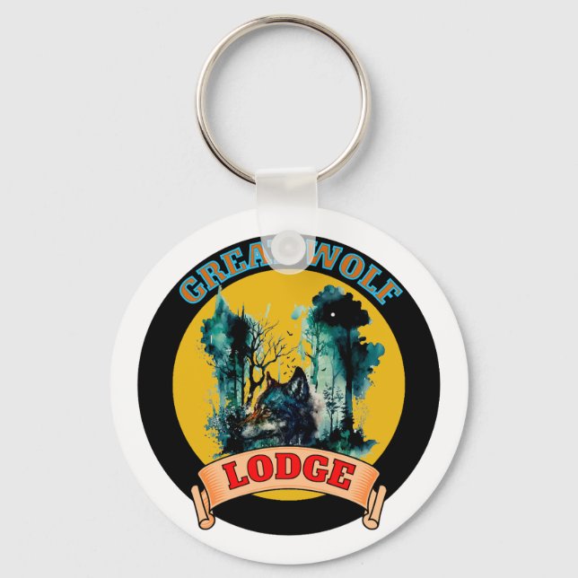 LLAVERO GRAN LODGE WOLF (Anverso)