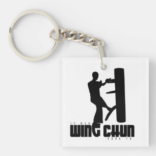 Llavero Gran Maestro - Ip Man "Wing Chun" Wooden Dummy