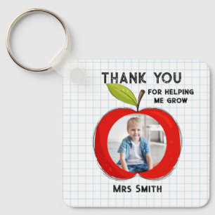 Llavero Gran manzana ROJA que requiere un gran corazón tar