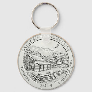 LLAVERO GRAN MONEDA DE MONTAÑA DE HUMOR