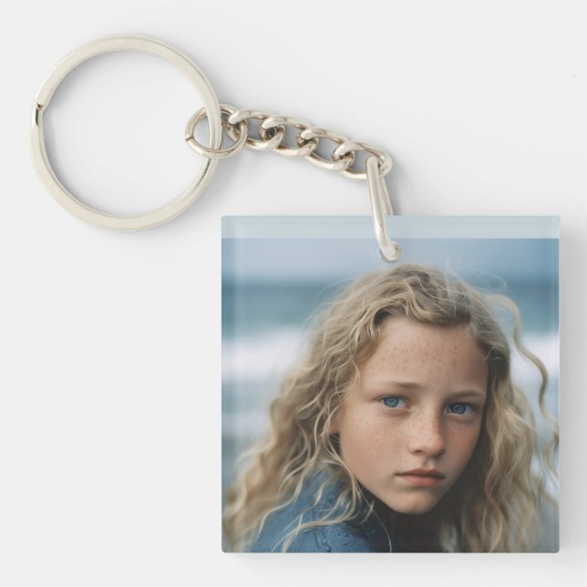 LLAVERO GRAN PERSONALIZADO FOTOGRÁFICO (Frente)