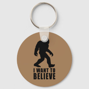 Llavero Gran pie que quiero creer en Keychain