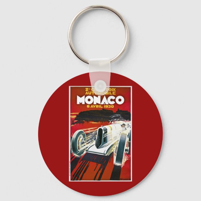 Llavero Gran Premio de Mónaco de 1930 (Anverso)