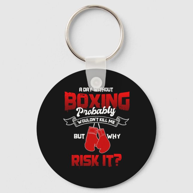 Llavero Gran regalo de boxeo Boxing Guantes deportivos de  (Anverso)