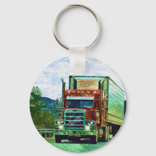 Llavero GRAN RIG FREIGHT TRUCK AMA EL Arte